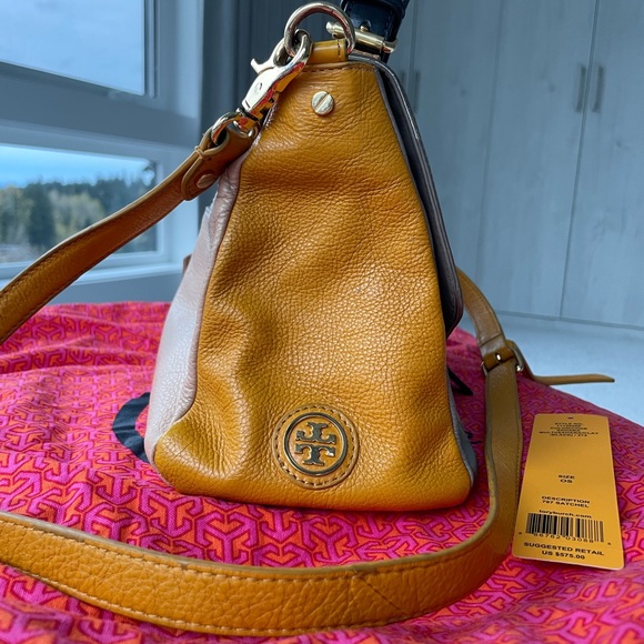 Tory Burch 797 Croc Embossed
Leather Bag - Picture 3 of 5